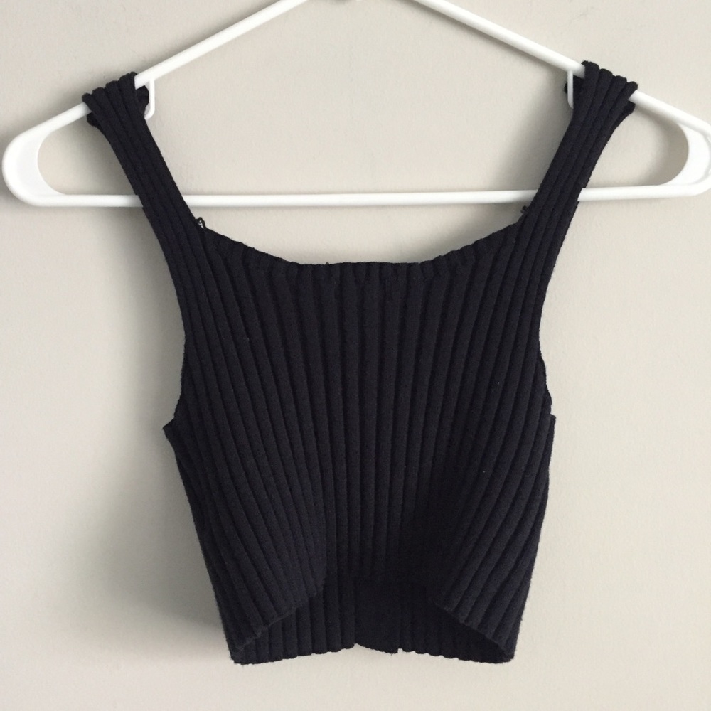 SOLD! • ➳ Urban Outfitters Ribbed Crop Tank Top - Picture 4 of 8